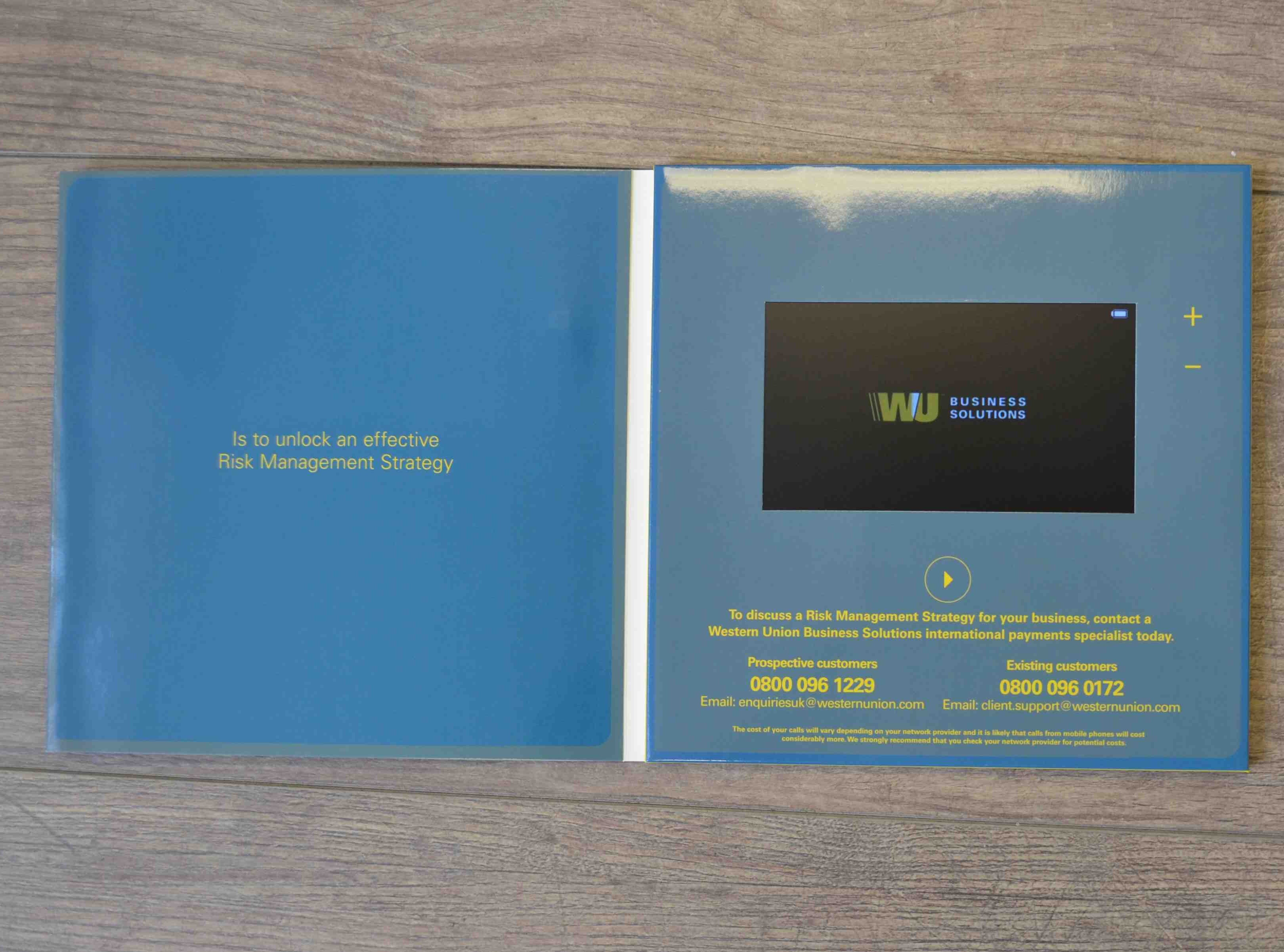 Video Brochure for Western Union